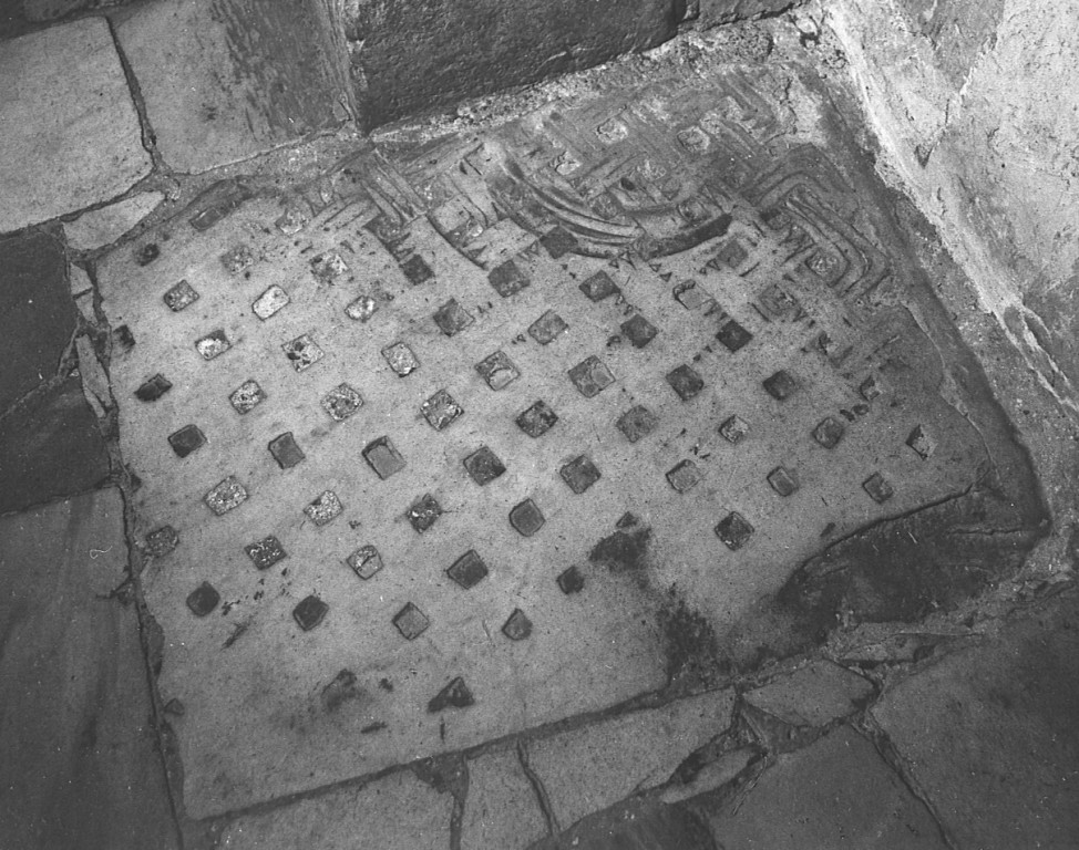 pluteo, frammento - ambito laziale (sec. IX)