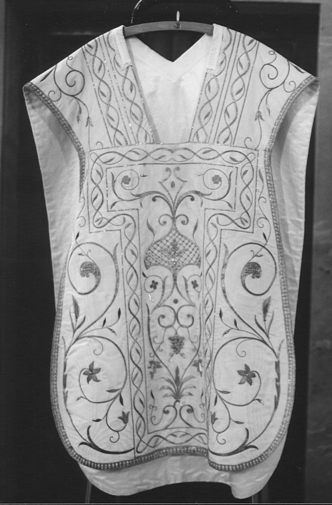 paramento liturgico - in terzo - ambito laziale (sec. XIX)