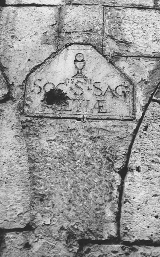 lapide documentaria - ambito laziale (sec. XVII)