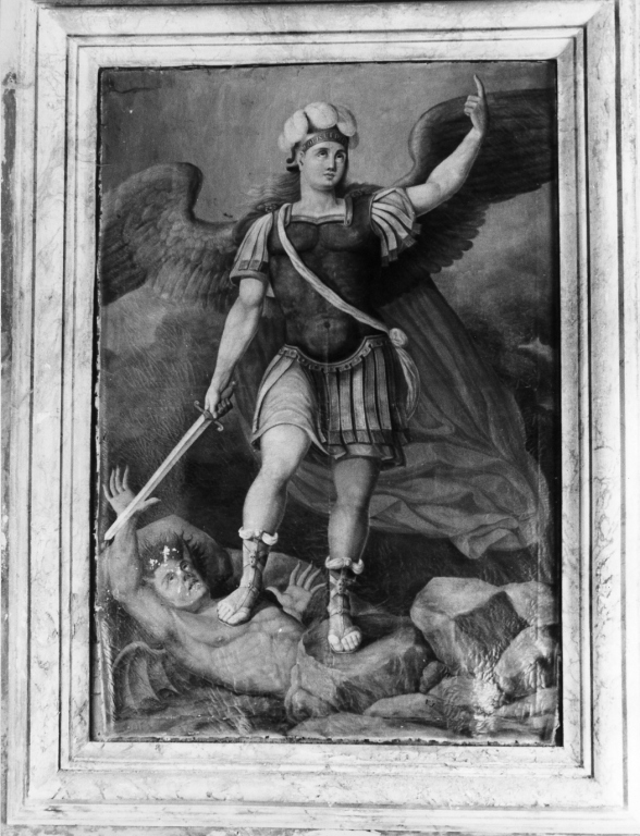 San Michele Arcangelo (dipinto) di Jannozzi V (sec. XIX)