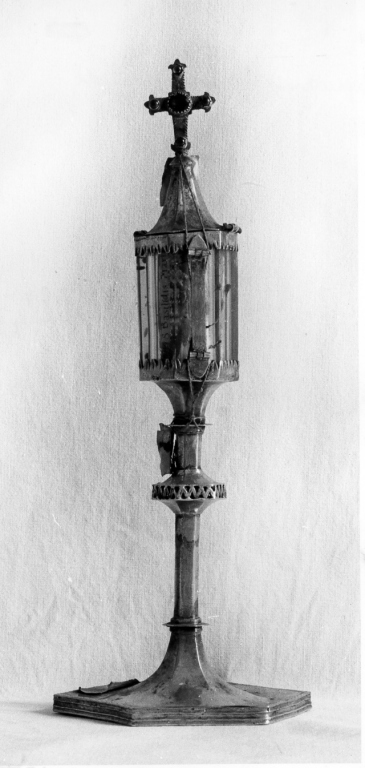 reliquiario a pisside - ambito Italia centrale (sec. XIV)