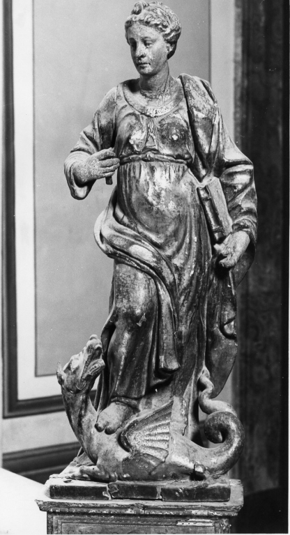 Santa Margherita (statua) - ambito laziale (sec. XVI)