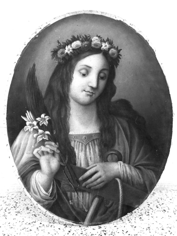 Santa Caterina d'Alessandria (dipinto) - ambito laziale (prima metà sec. XIX)