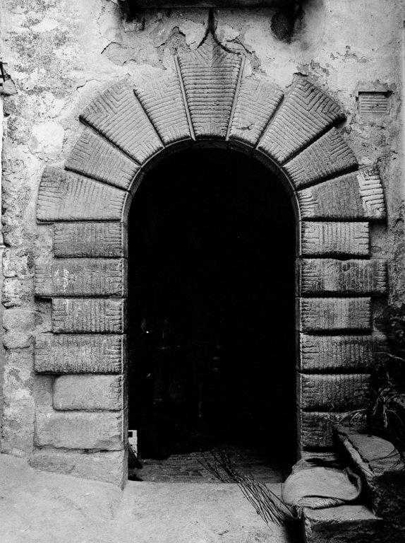 portale, opera isolata - ambito reatino (fine sec. XVII)