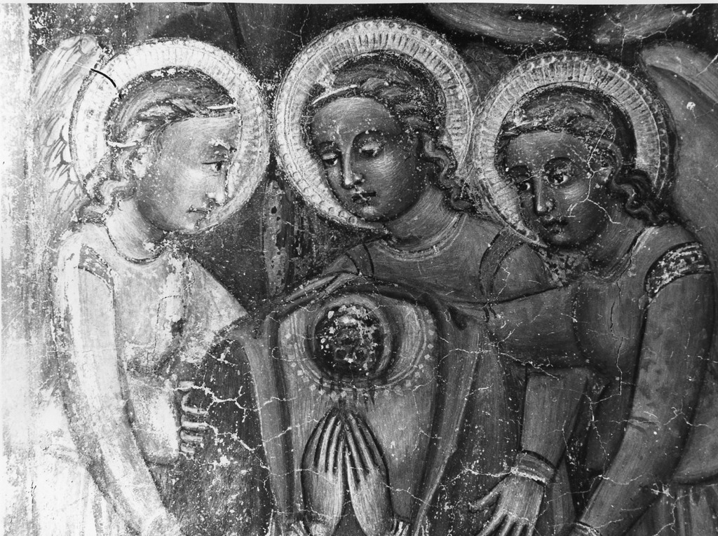 decapitazione di Santa Caterina d'Alessandria (dipinto, opera isolata) di Coleberti Pietro da Piperno (attribuito) (sec. XV)