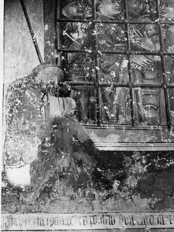 Santa Caterina d'Alessandria converte l'imperatrice Faustina (dipinto, opera isolata) di Coleberti Pietro da Piperno (attribuito) (sec. XV)