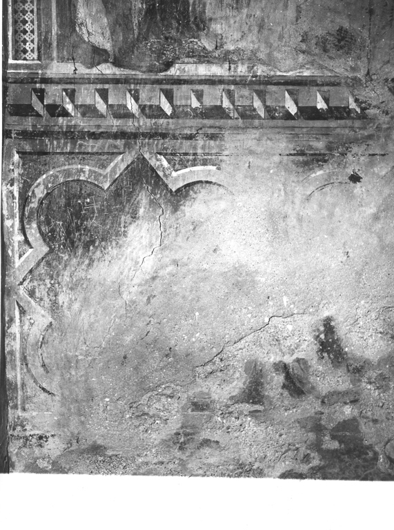 motivi decorativi geometrici (dipinto, opera isolata) di Coleberti Pietro da Piperno (attribuito) (sec. XV)