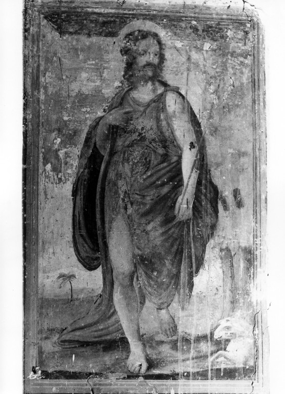 San Giovanni Battista (dipinto, opera isolata) - ambito laziale (fine sec. XVII)