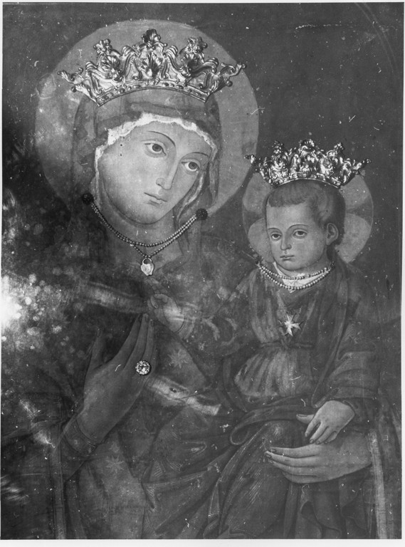 Immagine di Nerola, Madonna con Bambino (dipinto, opera isolata) - ambito bizantino (inizio sec. XIV)