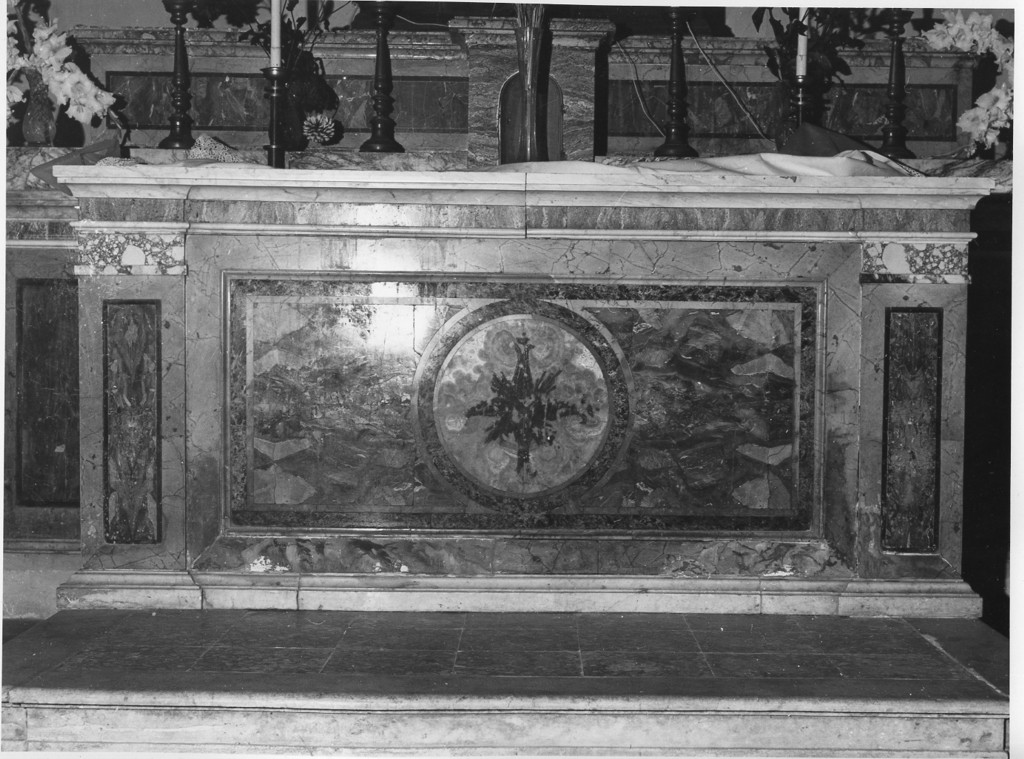 paliotto, opera isolata - ambito laziale (sec. XVIII)