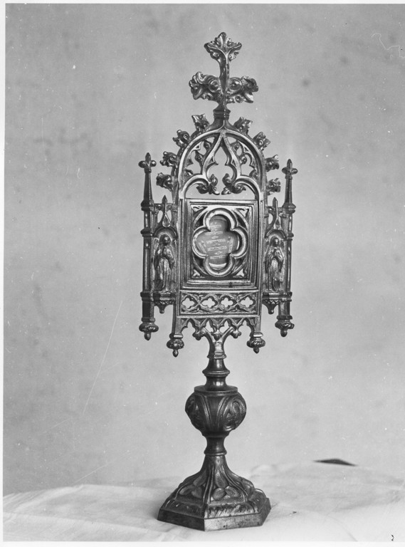 reliquiario, opera isolata - ambito laziale (sec. XIX)