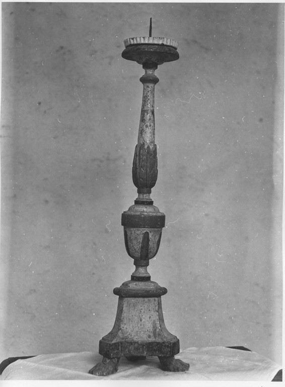 candeliere, serie - ambito laziale (sec. XVIII)