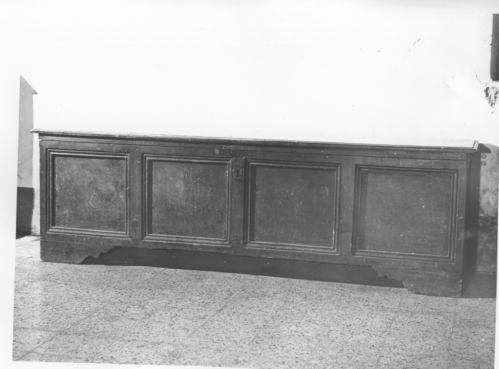 cassone, opera isolata - ambito laziale (sec. XIX)