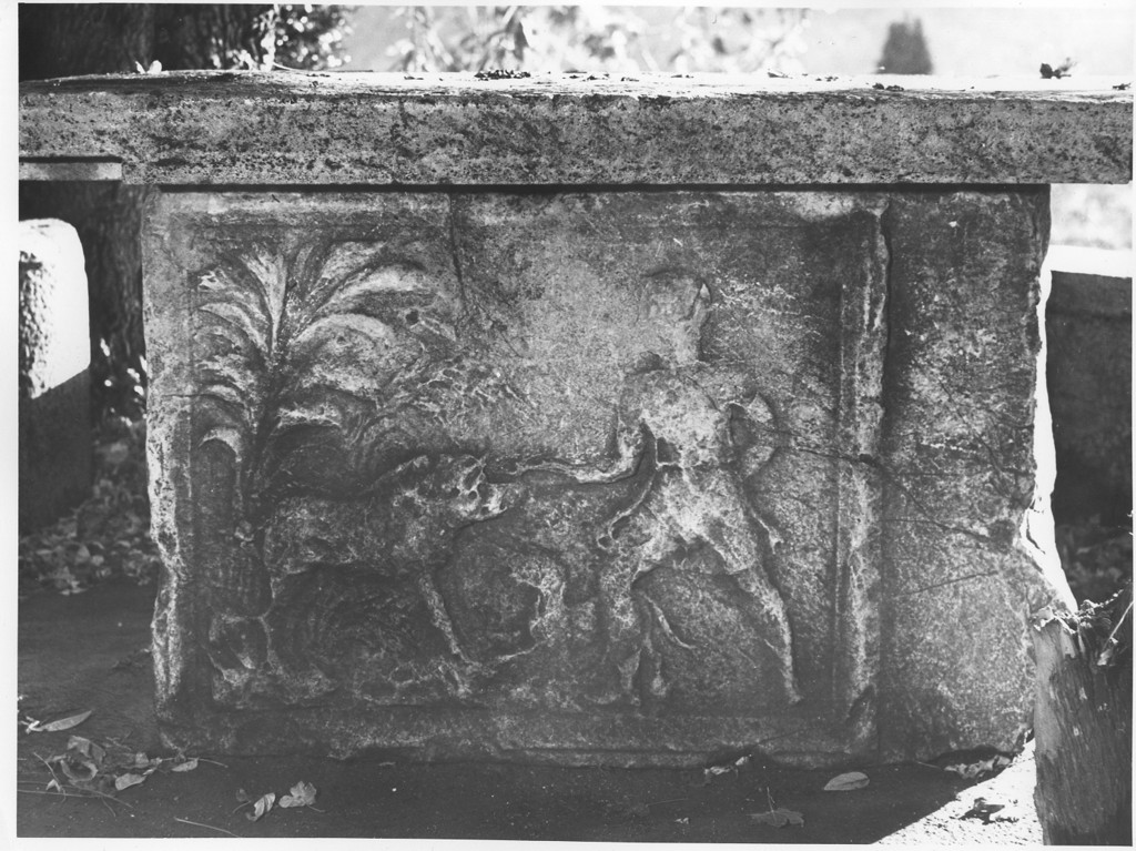 scena di caccia (rilievo, opera isolata) - ambito laziale (sec. I)