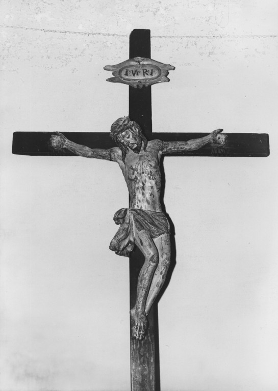 Cristo crocifisso (scultura, opera isolata) - ambito laziale (sec. XVIII)