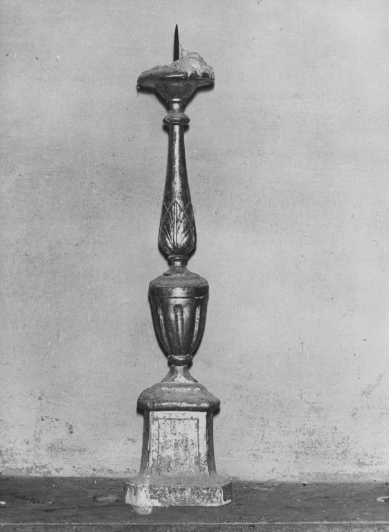 candeliere, serie - ambito laziale (sec. XVIII)