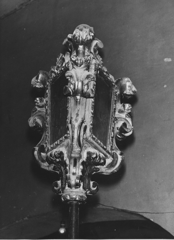 lanterna processionale, serie - ambito romano (sec. XVII)