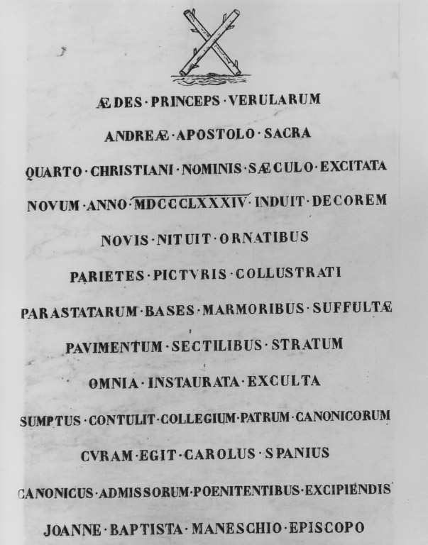 lapide documentaria - bottega laziale (sec. XIX)