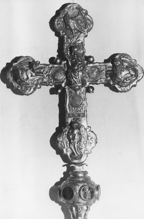 croce processionale di Amici Cicci Nicola (sec. XV)