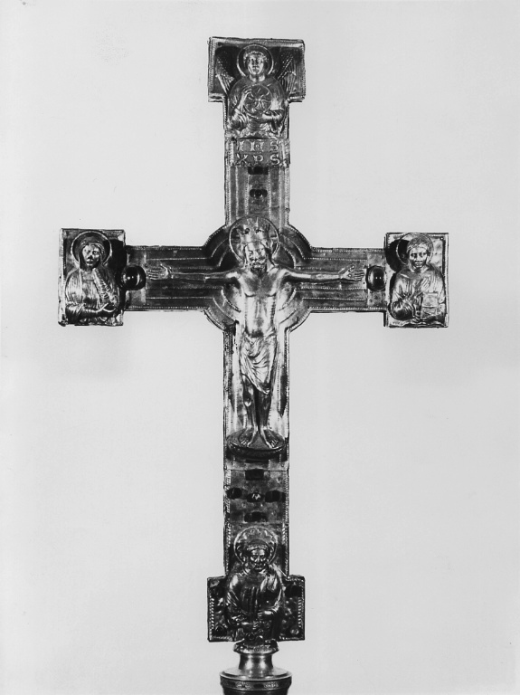 croce processionale - bottega laziale (fine sec. XIII)
