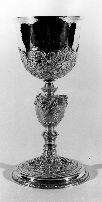 calice - bottega laziale (sec. XVII)