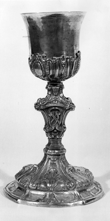 calice - bottega laziale (seconda metà sec. XVIII)
