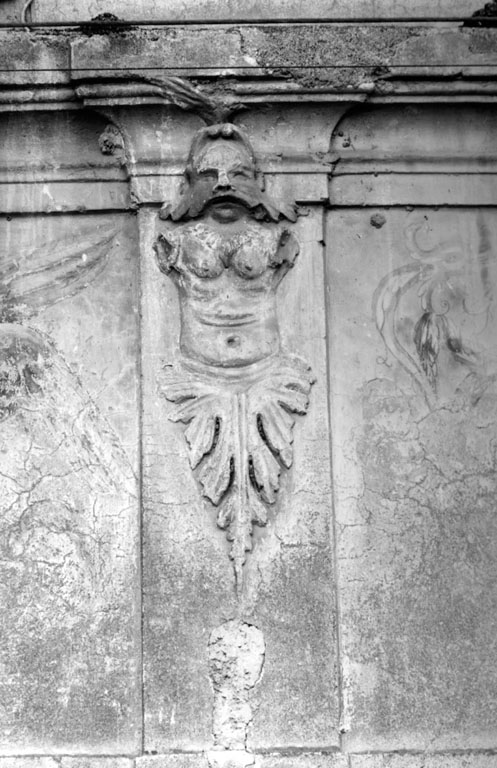 decorazione plastico-pittorica - ambito laziale (secc. XVII/ XVIII)