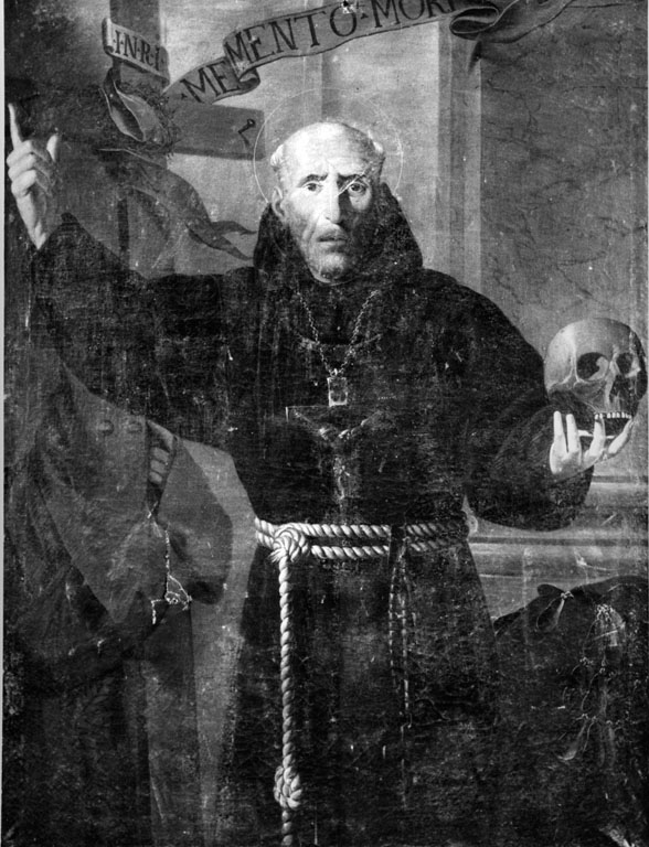 Ritratto di san Leonardo da Porto Maurizio (dipinto) - ambito romano (ultimo quarto sec. XVIII)