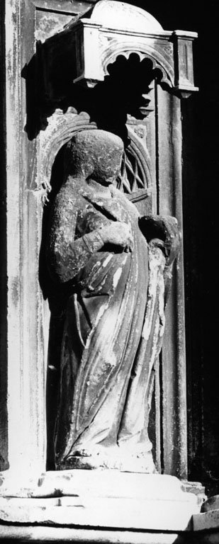 santa (statua) di Domenico da Capodistria (sec. XV)