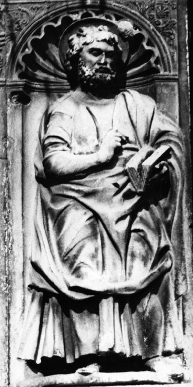 Santo (statua) di Duknovic Ivan detto Giovanni Dalmata (sec. XV)