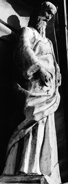 Santo (statua) di Duknovic Ivan detto Giovanni Dalmata (bottega) (sec. XV)