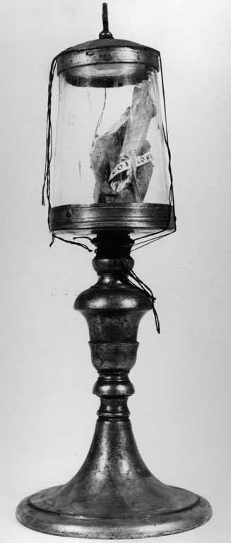 reliquiario - ambito laziale (sec. XVIII)