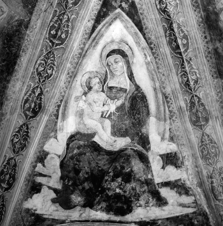 Madonna delle Grazie, Madonna con Bambino (dipinto) di Bazzi Giovanni Antonio detto Sodoma (attribuito) (sec. XVI)