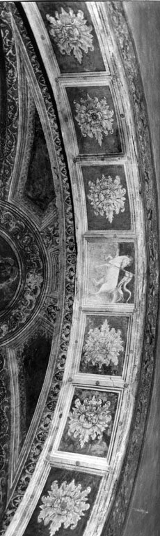 Motivi decorativi e Agnus Dei (dipinto, complesso decorativo) di Maestro di Arsoli (attribuito) (inizio sec. XVI)