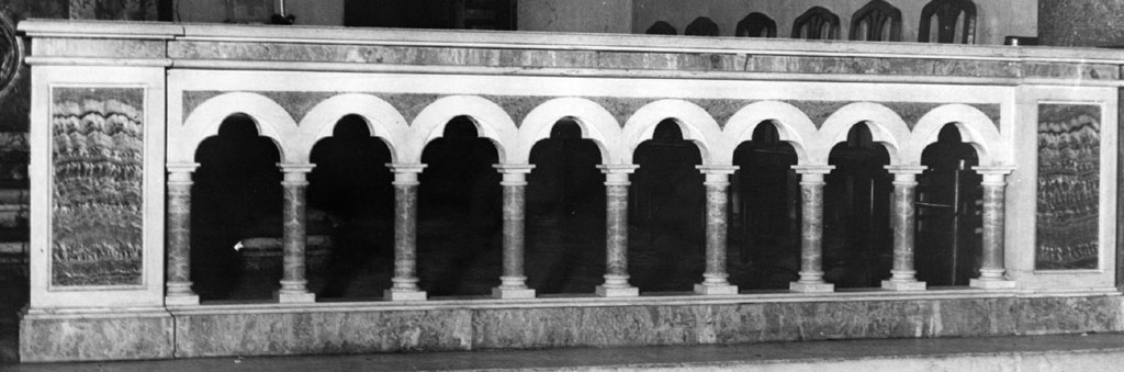 balaustrata di Piatti A (attribuito) (sec. XX)