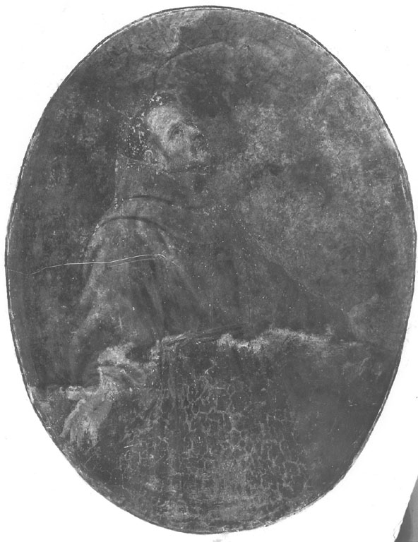 San Francesco d'Assisi riceve le stimmate (dipinto, complesso decorativo) - ambito laziale (seconda metà sec. XVII)