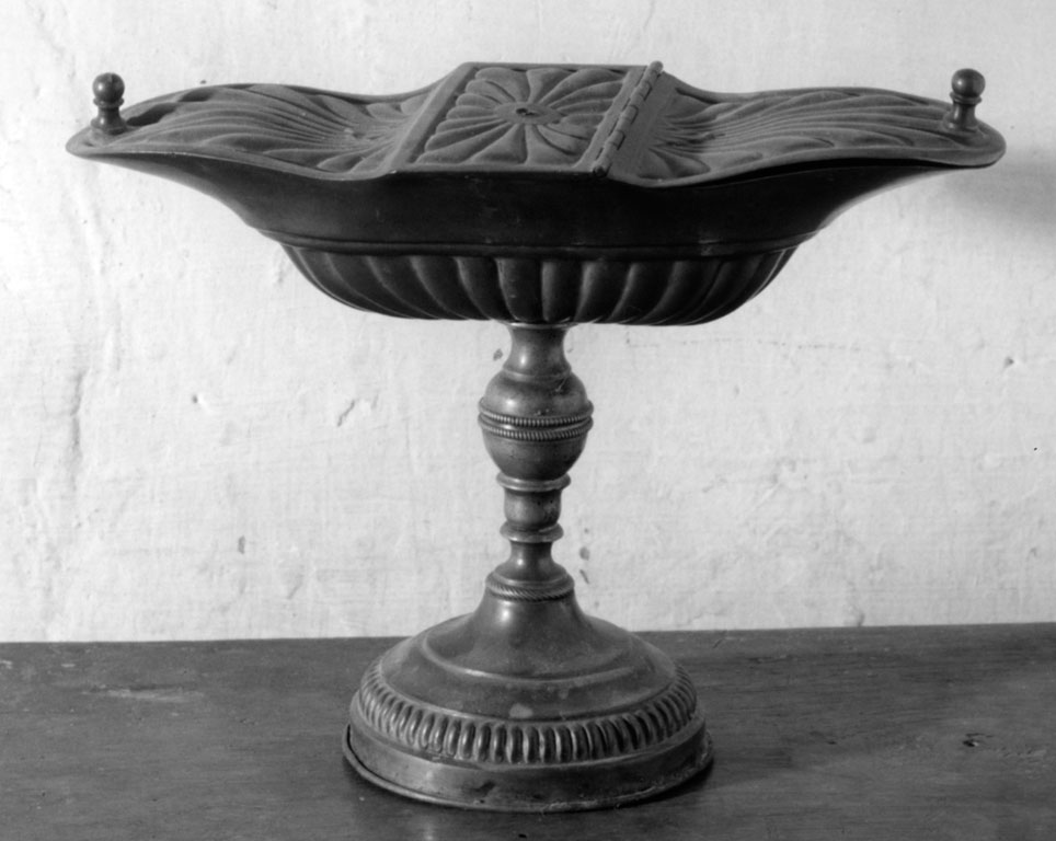 navicella portaincenso - ambito laziale (seconda metà sec. XIX)