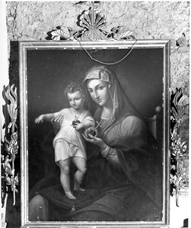 Profeti e grottesche (dipinto) - ambito romano (sec. XIX)