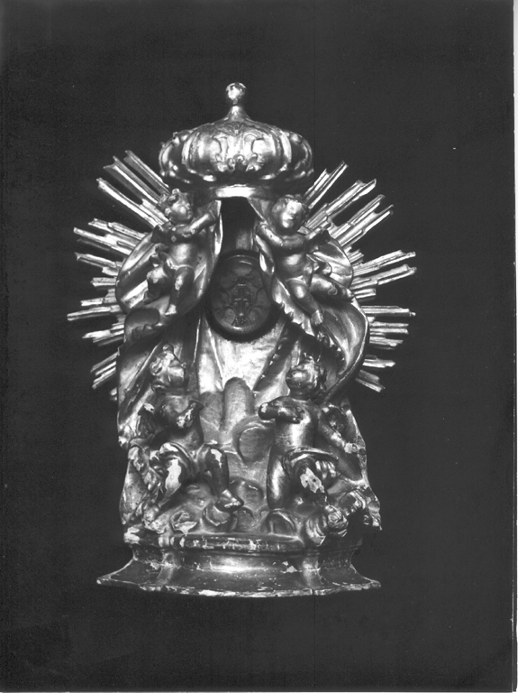 reliquiario - a ostensorio - ambito romano (seconda metà sec. XVII)