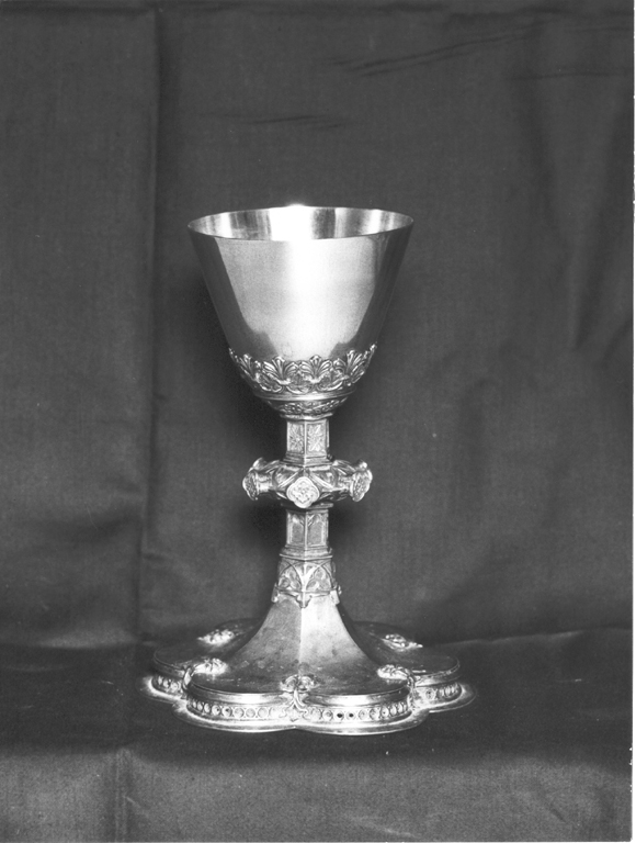 calice - ambito umbro-senese (secc. XV/ XVII, sec. XIX)