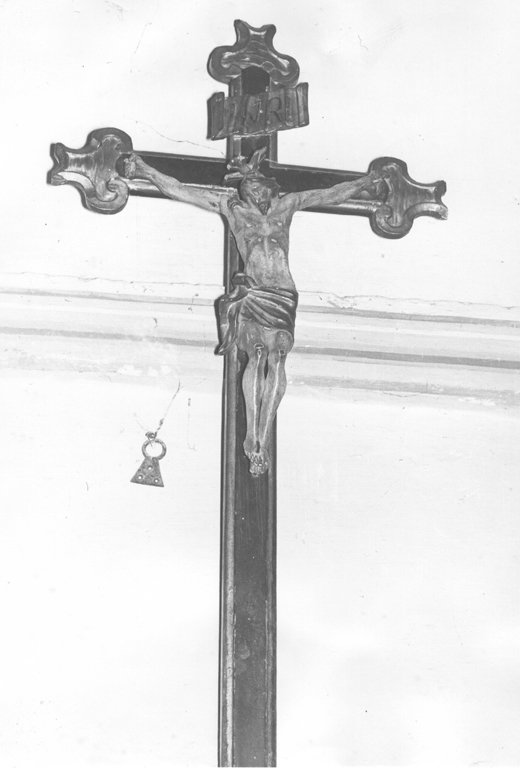 Cristo crocifisso (scultura) - ambito laziale (sec. XVIII)