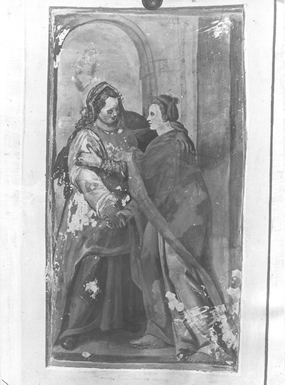 visitazione (dipinto) - ambito laziale (sec. XVIII)