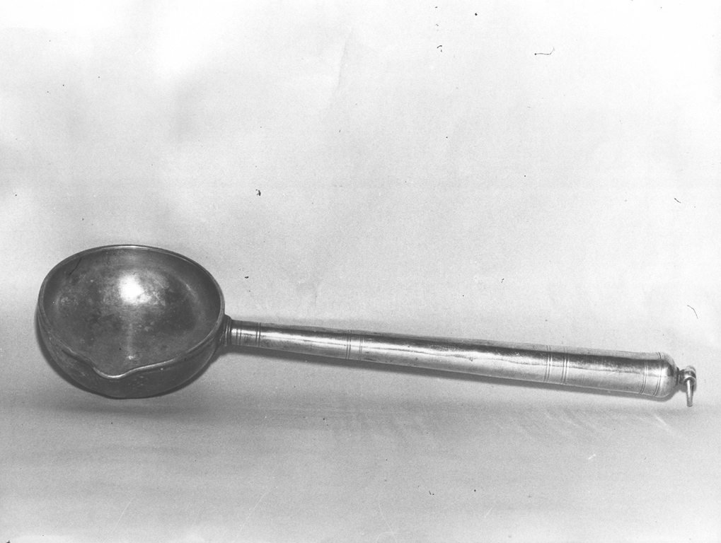 mestolo battesimale - ambito romano (sec. XVIII)