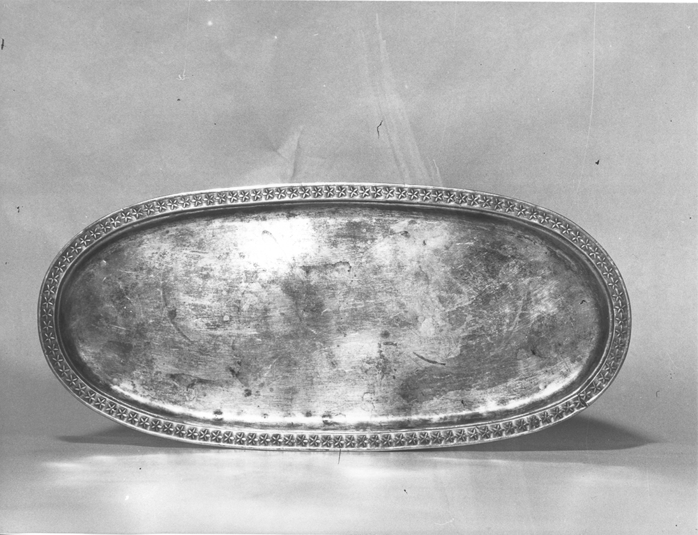 piattino - ambito romano (sec. XVIII)