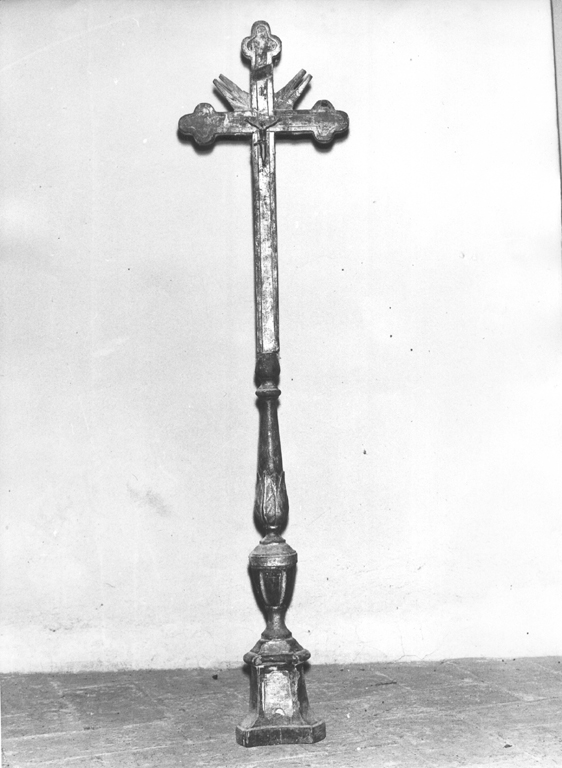 croce d'altare - ambito laziale (sec. XVIII)