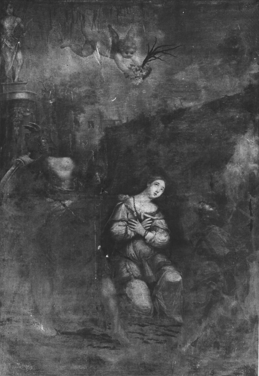 martirio di Santa Parasceve (dipinto) - ambito laziale (sec. XVIII)