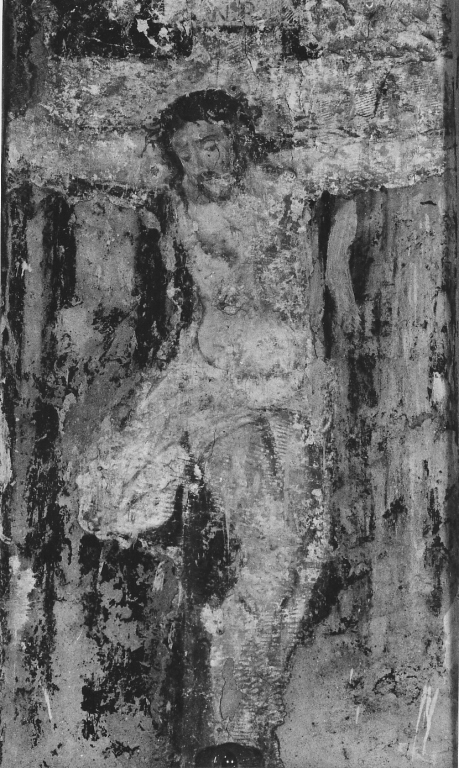 Cristo crocifisso (dipinto) - ambito laziale (sec. XVII)
