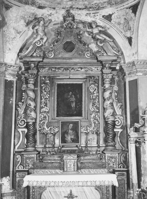 altare - ambito laziale (sec. XVIII)