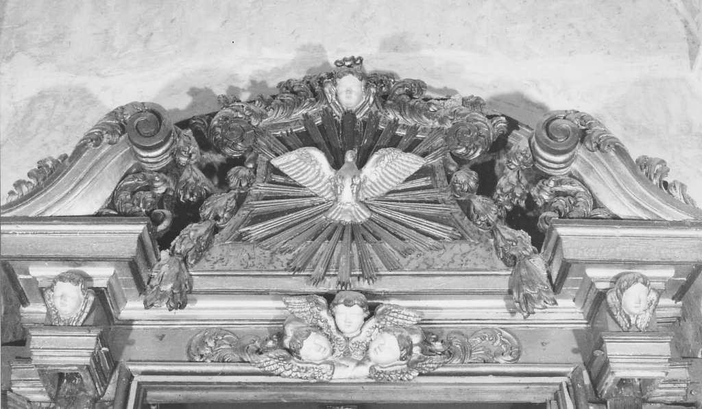 altare, frammento - ambito laziale (sec. XVIII)