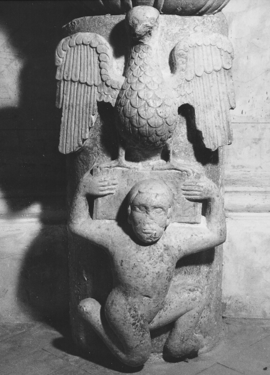 acquasantiera - ambito laziale (fine/inizio secc. XI/ XII)